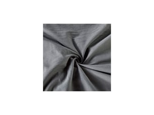 Bunthaus housse de couette 200 x 230 cm coton gris anthracite couleur unie parure de lit 2 personnes avec fermeture éclair aspect ridée naturel housse couette avec 2 taie d'oreiller 65x65 cm