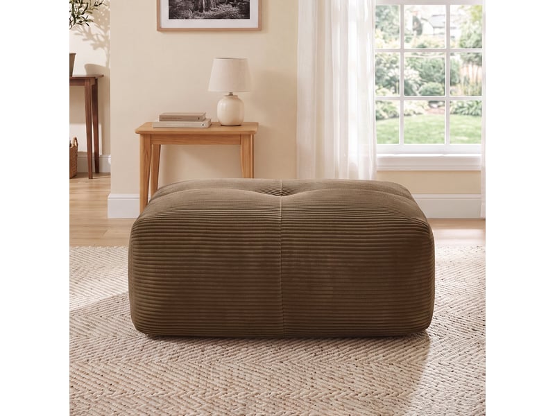  Hamlet ottoman cordstoff-braun SF20250527060 - Conforama B