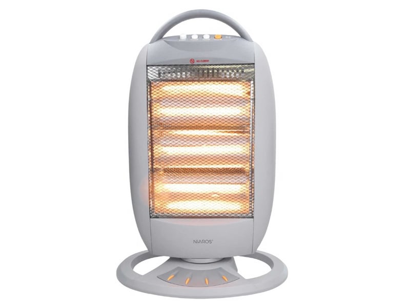  Chauffage halogène rotatif 1200w gsc  - Conforama C