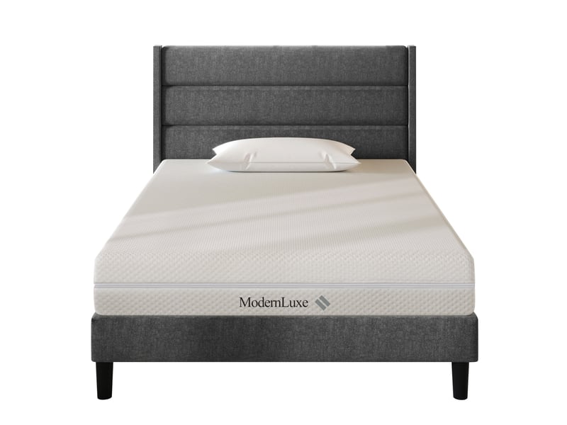  Matelas 1 place 90 × 200 cm à 7 zones réversible avec housse lavable et dessous antidérapant pour chambre 20 cm  - Conforama A