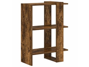 Étagère 2 niveaux, étagère de rangement 52 x 25 x 71,5 cm bois d'ingénierie shl1036