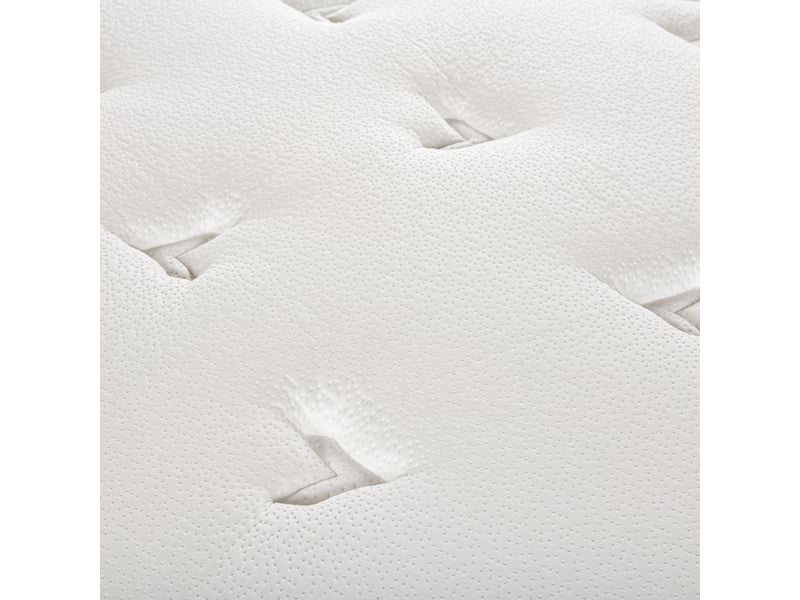 Ensemble inegale, matelas ressorts ensachés 140x190, soutien ferme, h27 + sommier + couette + 2 oreillers - Conforama E