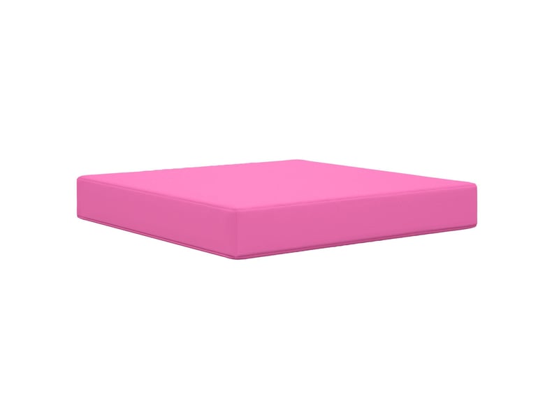  Coussin de canapé d'extérieur, coussin de chaise polyester rose 60 x 60 cm cf54139  - Conforama D