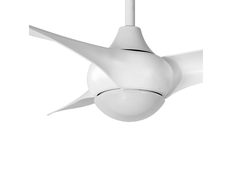  Ventilateur de plafond fabrilamp canea dc blanc 3 pales 134 cm 6 vitesses led 24 w télécommande 185591301 - Conforama D