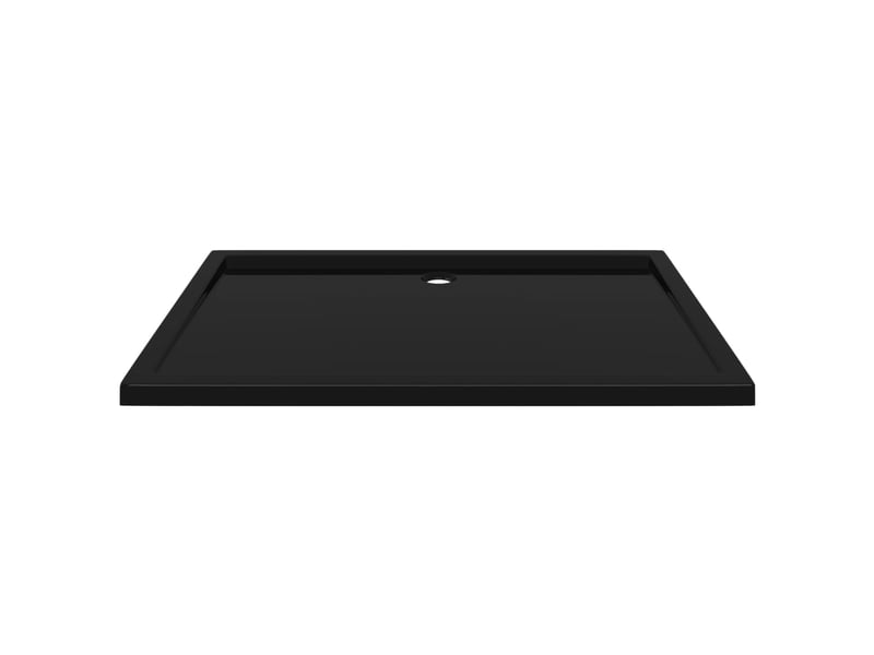  Receveur de douche base de douche bac de douche salle de bain toilette salle d’eau maison intérieur rectangulaire abs 80x120 cm noir 02_0001963  - Conforama B