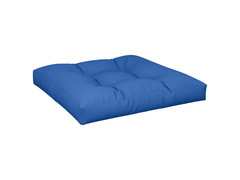  Lot de 2 coussins de palette, coussins de canapé bleu royal tissu cf59508  - Conforama E