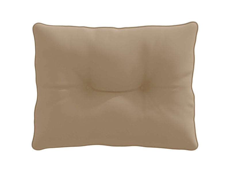  Coussin de dos, coussin de dossier putten 100 % polyester taupe 50 x 40 x 10 cm cf54937  - Conforama D