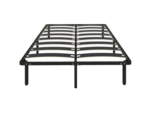 Lit avec rangement 140x190 cm <strong></strong> <strong></strong> coloris noir