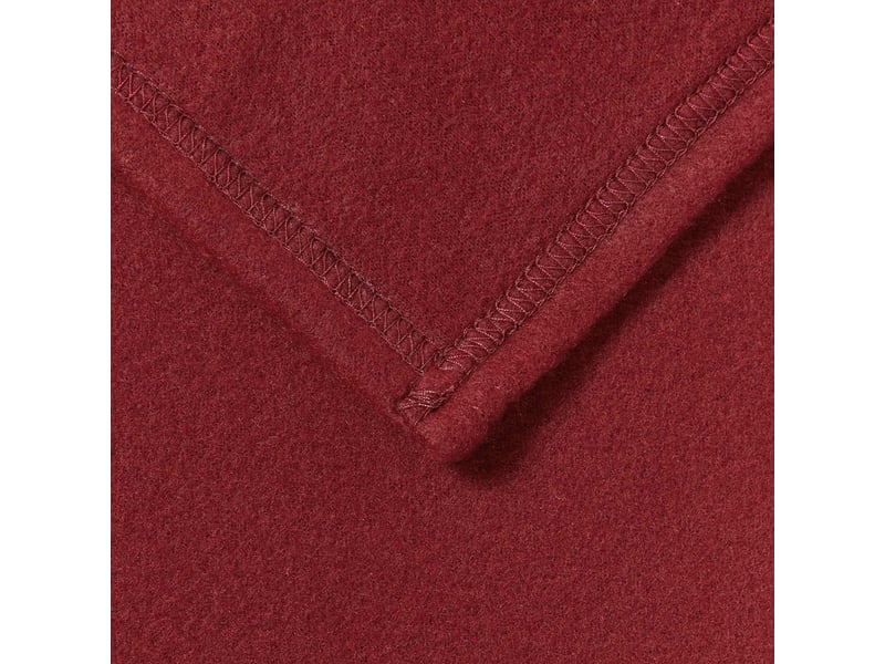 Plaid canapé bordeaux 200x150 cm 0.45 kg polaire  - Conforama E
