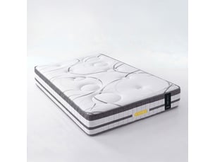 Matelas 80x200 cm <strong>MAISON AUBERTIN</strong>  <strong>3MA503.0820</strong> Ressorts ensachés + mousse soutien Ferme épaisseur 26 cm