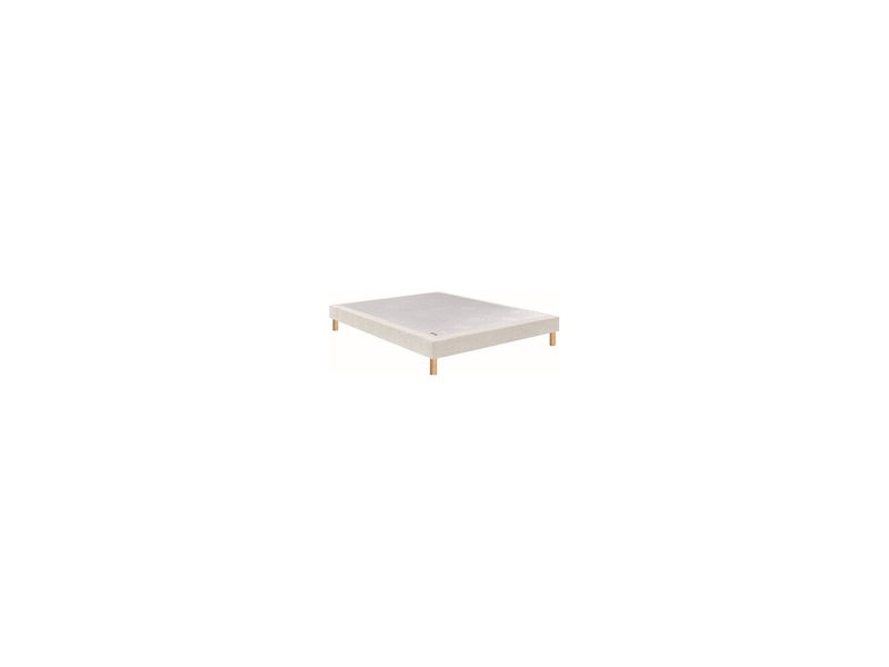  Sommier tapissier 1 place 120x200 noyer chenille lin 7964820 - Conforama A