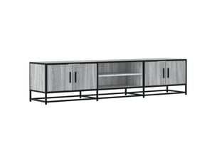 Meuble tv coloris gris 180 cm <strong></strong>  <strong></strong>