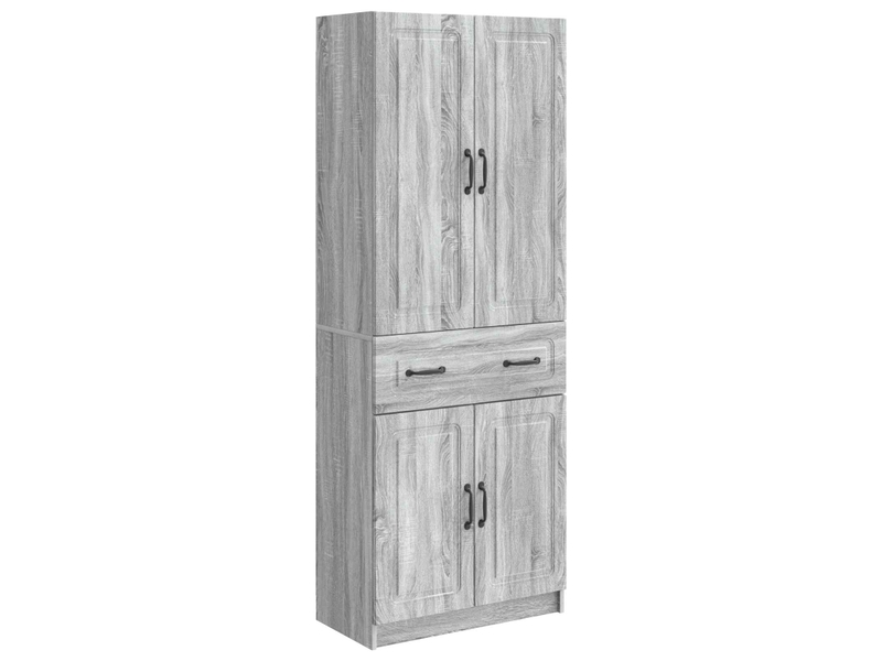  Buffet - ensemble de meubles 2 pc sonoma gris bois d'ingénierie  - Conforama A