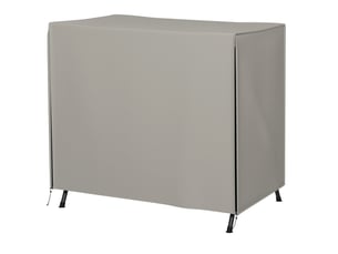 Housse de protection pour balançoire de jardin 177x114x152 cm – grise – imperméable, anti-uv et respirante