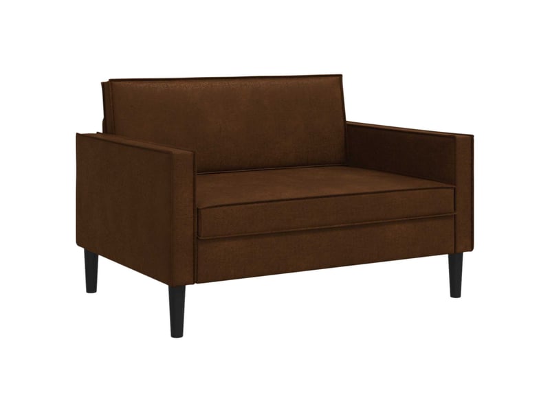  Vidaxl fauteuil xxl marron simili daim  - Conforama A