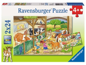2 x 24 pcs le bonheur à la ferme