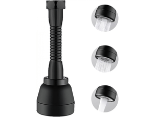 Embout de robinet rotatif à 360 °, économie d'eau, rallonge de robinet de cuisine avec adaptateur universel, accessoires d'évier de cuisine et outils
