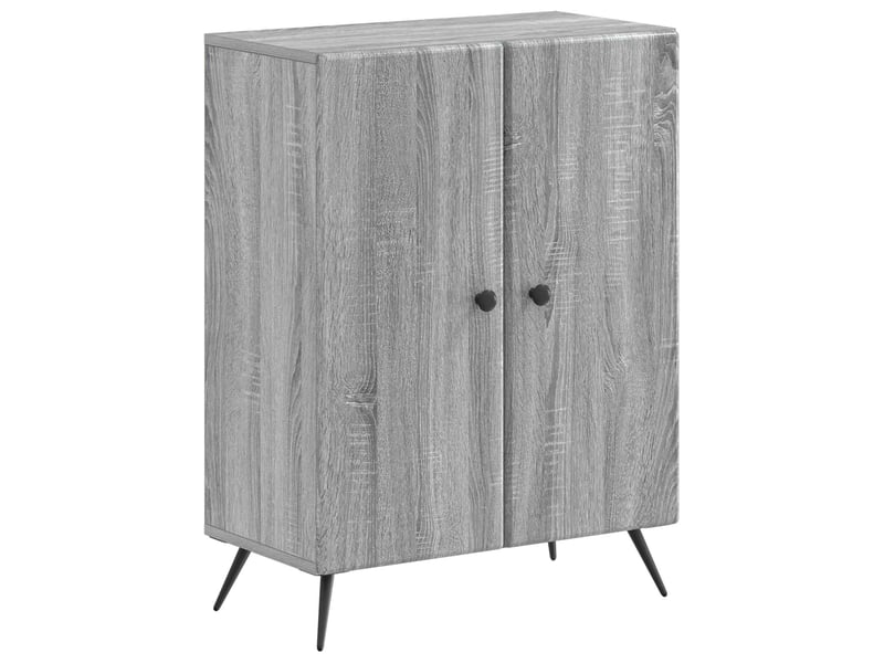 Ensemble de meuble de salle de bain 3 pièces breda sonoma gris cf63361 - Conforama C
