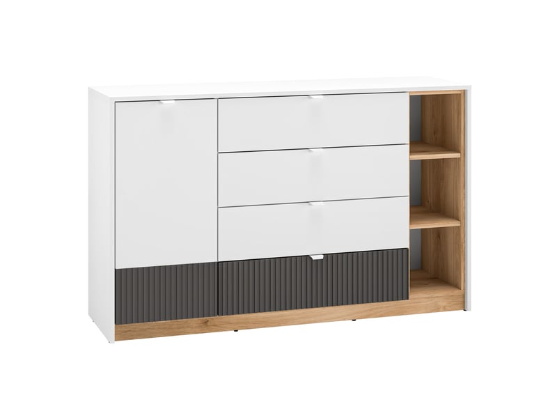  Selsey torino - buffet - 138 cm - blanc Torino - Conforama A