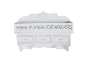 Etagère 48.5 cm coloris blanc  