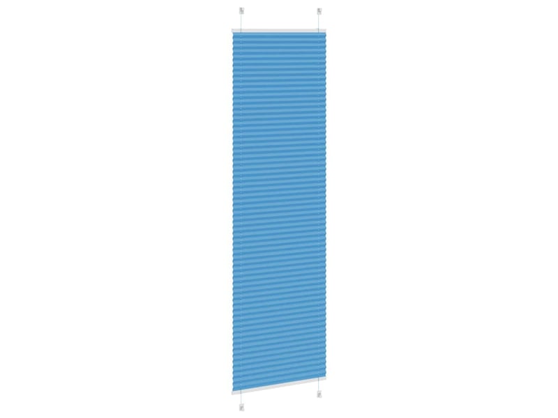  Store plissé, store de fenêtre bleu 60x200 cm largeur du tissu 59,4 cm polyester cf46798  - Conforama D