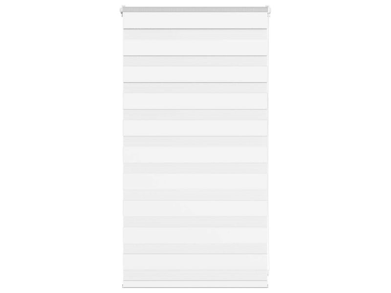  Store zèbre, store de fenêtre blanc 90x100 cm largeur du tissu 85,9 cm polyester cf48430  - Conforama B