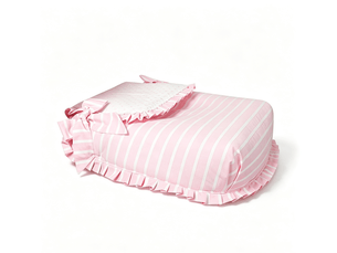 Couvre-lit bébé babyline oporto rose