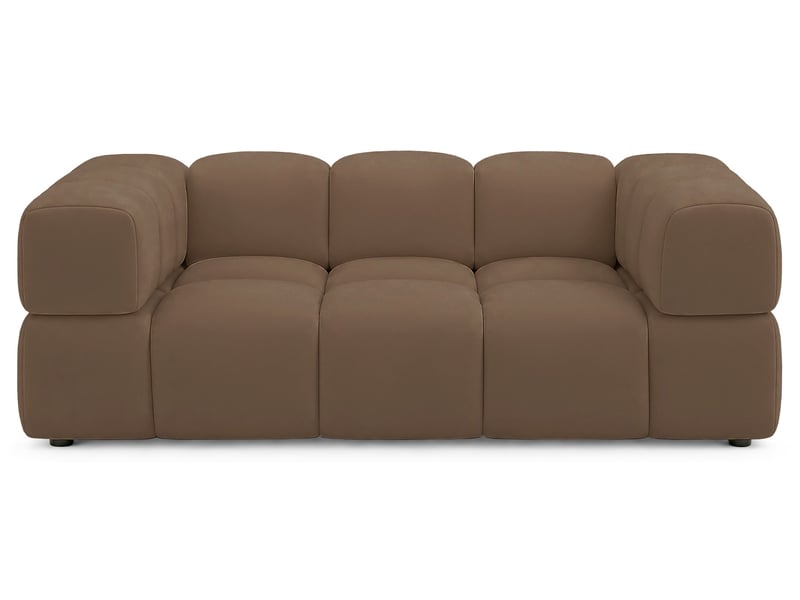 Selsey hollme - canapé - 190 cm - velours brun clair Hollme - Conforama A