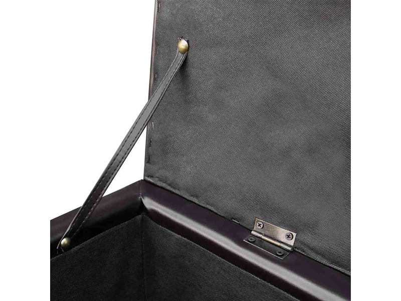  Banc d'entrée, banc interieur long de rangement bois marron  - Conforama D