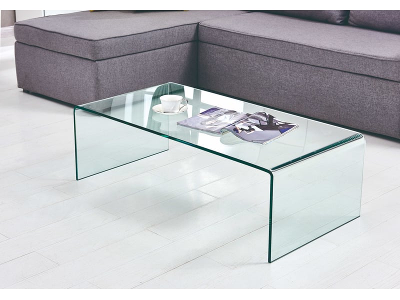 Table basse, 100x50x35 cm, en verre, bicolore cao-W3823P423737-conf-NEW - Conforama D