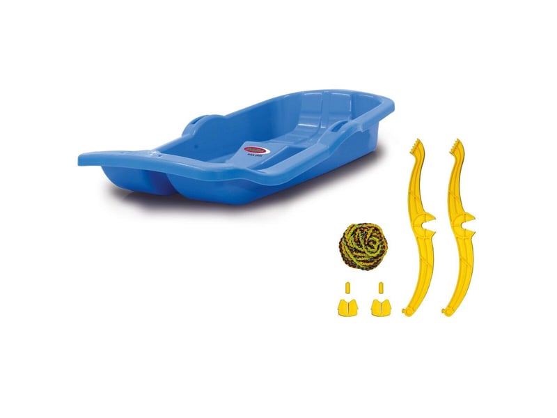  Snow play bob karol 80cm bleu avec frein 460365 - Conforama B