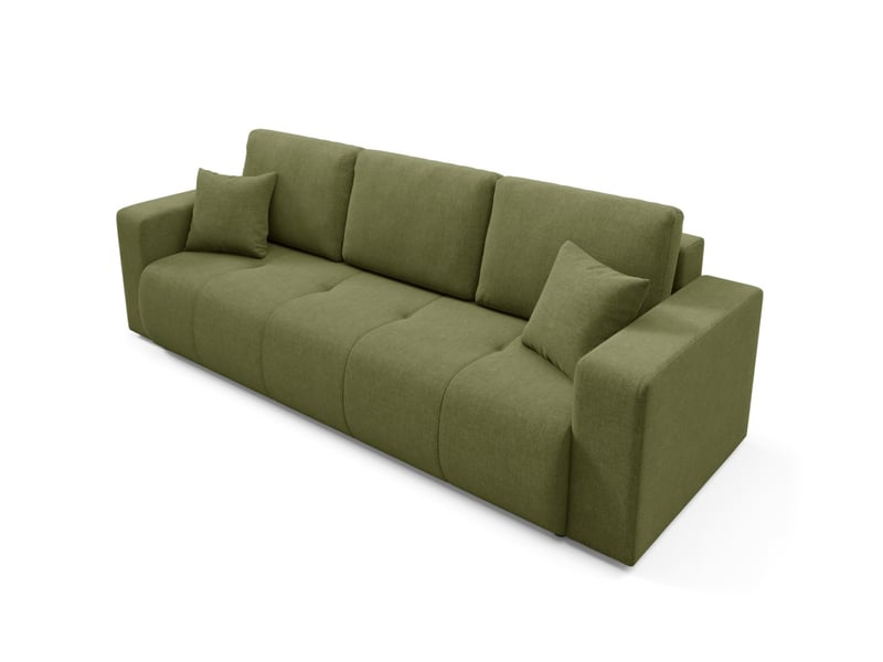  Canapé convertible molinio vert  - Conforama C