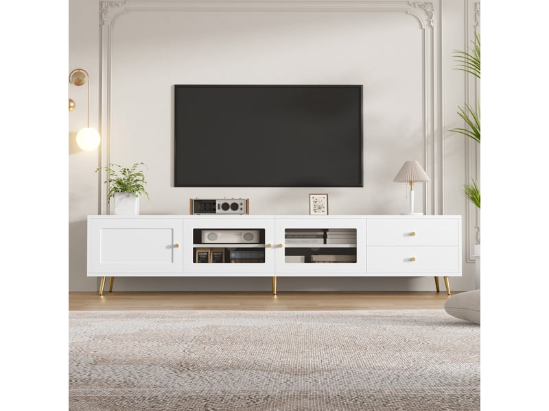 Lit en métal 90x200 cm avec tête de lit de rangement, éclairage led, bureau et tiroirs, lit multifonction  - Conforama E