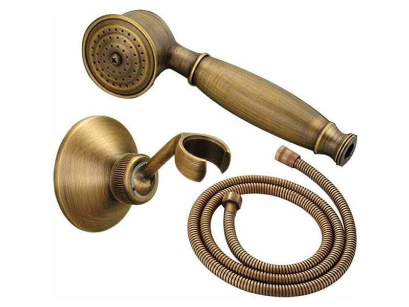  Douchette de douche，ensemble de douche,laiton antique ensemble de douche système de douche  - Conforama A