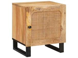 Table de chevet, table de nuit naturel 40 x 33 x 46 cm