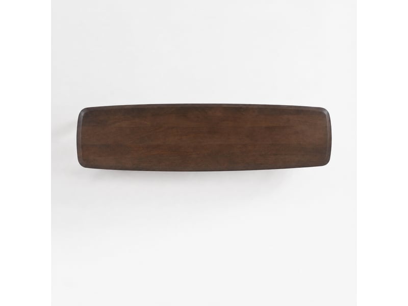  Console en bois de manguier massif marron foncé 150 cm-maya Maya - Conforama B