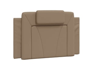 Coussin de tête de lit viana cappuccino 80 cm similicuir cf55965