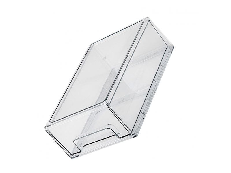  Tiroir de rangement de bureau en acrylique, boîte de rangement rectangulaire transparente de grande capacité pour  - Conforama E