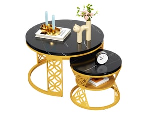Table basse coloris bicolore ULEVR
