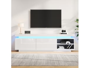Meuble tv coloris blanc 35 cm TCQPZ