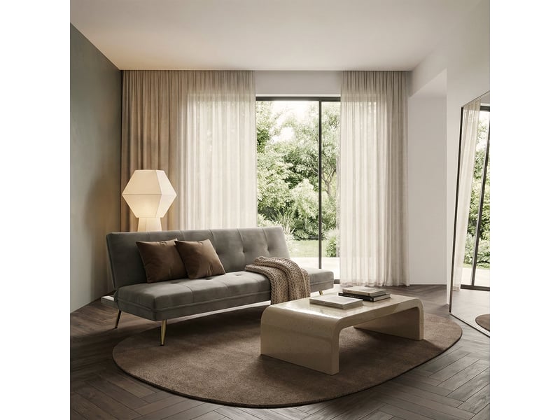Tapis frisé élégant anti-acariens pour salon milano stone tor101  - Conforama B