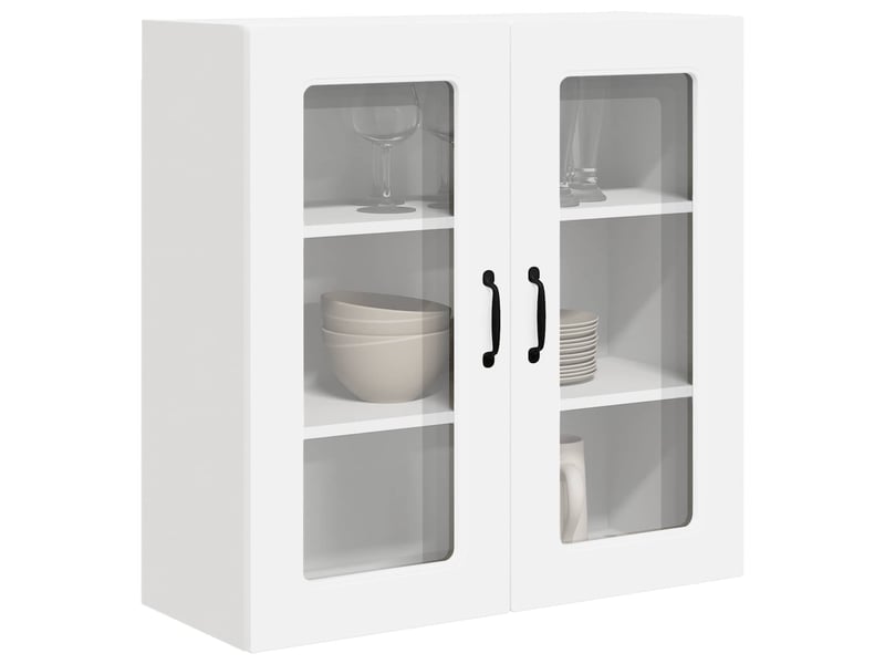 Meuble mural de cuisine | armoire de cuisine blanc 80x31x80cm shl9220  - Conforama C
