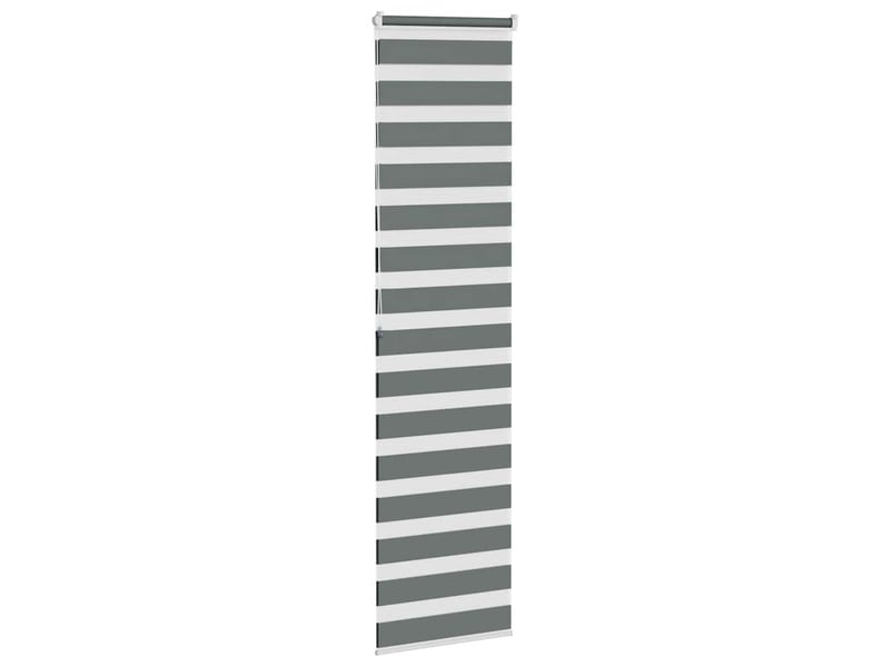  Store zèbre, store de fenêtre gris foncé largeur du tissu 60,9 cm polyester cf48614  - Conforama D