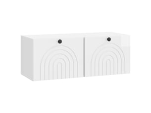Meuble tv coloris blanc 78.5 cm <strong></strong>  <strong></strong>