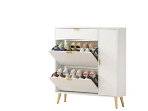 Meuble à chaussures 12 paire(s) CHICFURN coloris blanc