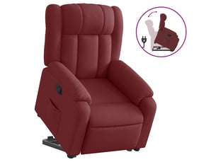 Fauteuil fixe  <strong></strong> Tissu rouge