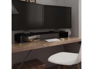 Meuble tv coloris noir 110 cm <strong></strong>  <strong></strong>