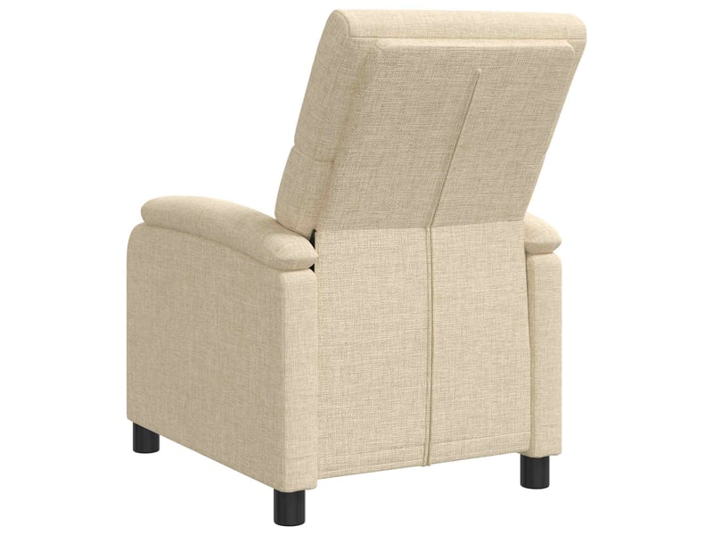  Vidaxl fauteuil inclinable crème tissu  - Conforama E