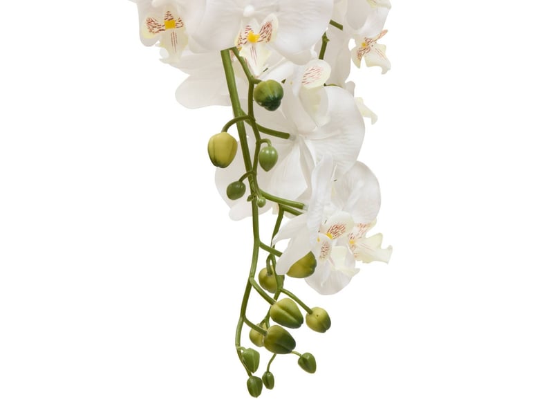 Fleur artificielle hotel h130cm avec pot blanc HOTEL - Conforama D