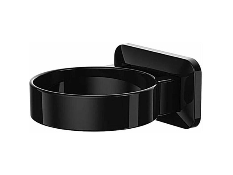  Porte seche cheveux support seche cheveux mural plastique porte sèche-cheveux porte seche cheveux sans percage sèche-cheveux organisateur  - Conforama E